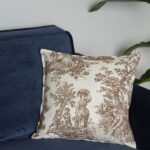 Rusticana Kahve Kırlent Kılıfı (43x43)