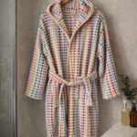 Polkadot Colorful Bornoz (L/XL)