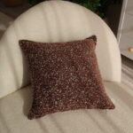 Cookie Bordo Kırlent Kılıfı (45x45)